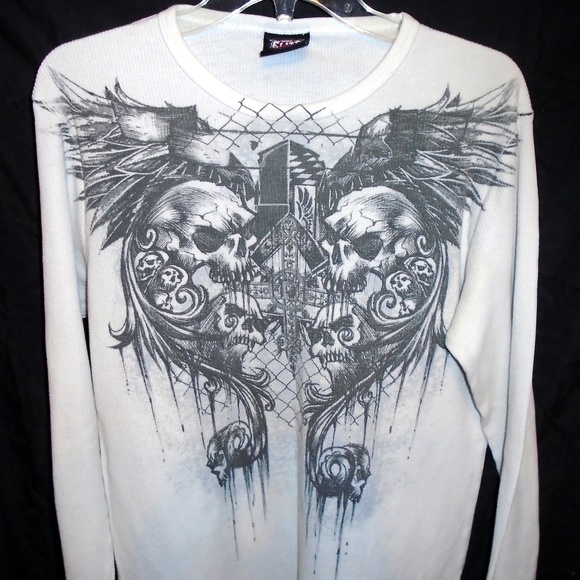 MMA Other - 👚  Elite White Long Sleeve Thermal Shirt UFC 👚